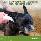 PET MD - Pet MD Ear Finger Wipes for Dogs 50 Toallitas - The Red Vitamin MX - Cuidado Del Oído De Perros - {{ shop.shopifyCountryName }}