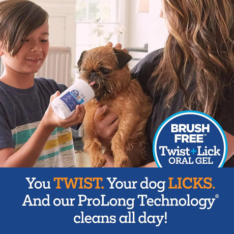 VETALITY - Vetality Twist + Lick Dental Treat for Dogs Peanut Butter Flavor 2 Oz. - The Red Vitamin MX - Cuidado Dental Para Perros - {{ shop.shopifyCountryName }}