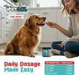 PET LOL Taurine for Dogs with L-Carnitine and Coenzyme Q10 120 Masticables