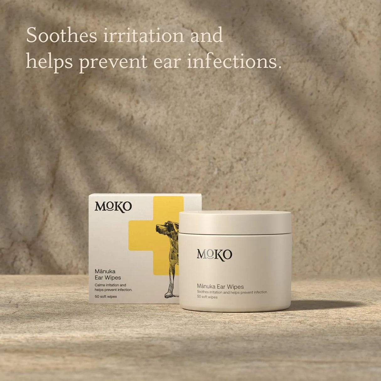 MANUKA - Manuka Dog Ear Cleaner Wipes 50 Toallitas - The Red Vitamin MX - Cuidado Del Oído De Perros - {{ shop.shopifyCountryName }}