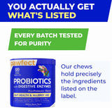 PAWFECT - PAWFECT Pet Probiotics for Dogs & Digestive Enzymes 120 Masticables - The Red Vitamin MX - Probióticos Para Perros - {{ shop.shopifyCountryName }}