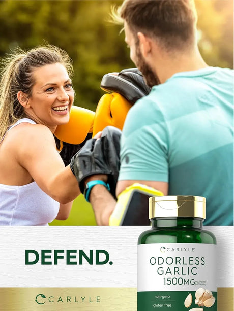 CARLYLE - Carlyle Odorless Garlic 1500Mg. 250 Capsulas Blandas - The Red Vitamin MX - Suplementos Alimenticios - {{ shop.shopifyCountryName }}