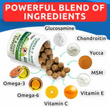 BARK&SPARK - Bark&Spark Glucosamine Chondroitin Dog Hip & Joint 120 Masticables 2 Pack - The Red Vitamin MX - Cuidado De Cadera Y Articulaciones Para Perros - {{ shop.shopifyCountryName }}