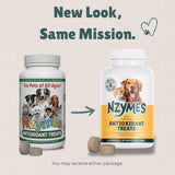 Nzymes Antioxidant Treats for Dogs 60 Masticables 2 Pack