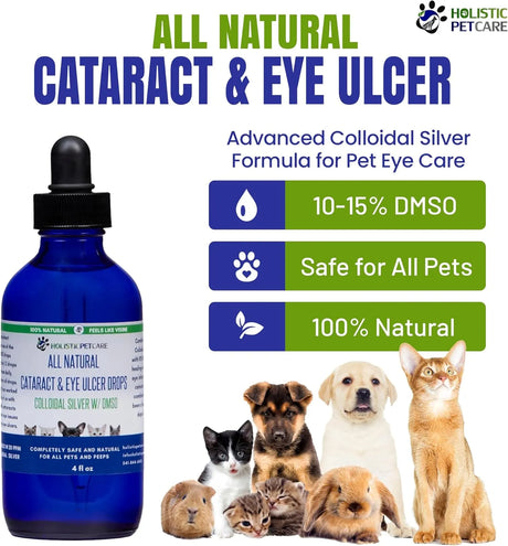 HOLISTIC PET CARE - HOLISTIC PET CARE Eye Ulcer Drops 4 Fl.Oz. - The Red Vitamin MX - Cuidado De Los Ojos De Los Perros - {{ shop.shopifyCountryName }}
