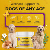 PETMADE - PETMADE Longevity Formula Turkey Tail Mushroom Antioxidant Dog 150Gr. - The Red Vitamin MX - Suplementos Herbales Para Perros - {{ shop.shopifyCountryName }}