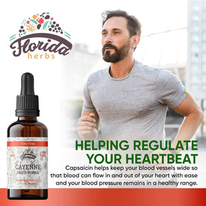 FLORIDA HERBS - Florida Herbs Cayenne Tincture Extract 2 Fl.Oz. - The Red Vitamin MX - Suplementos Alimenticios - {{ shop.shopifyCountryName }}