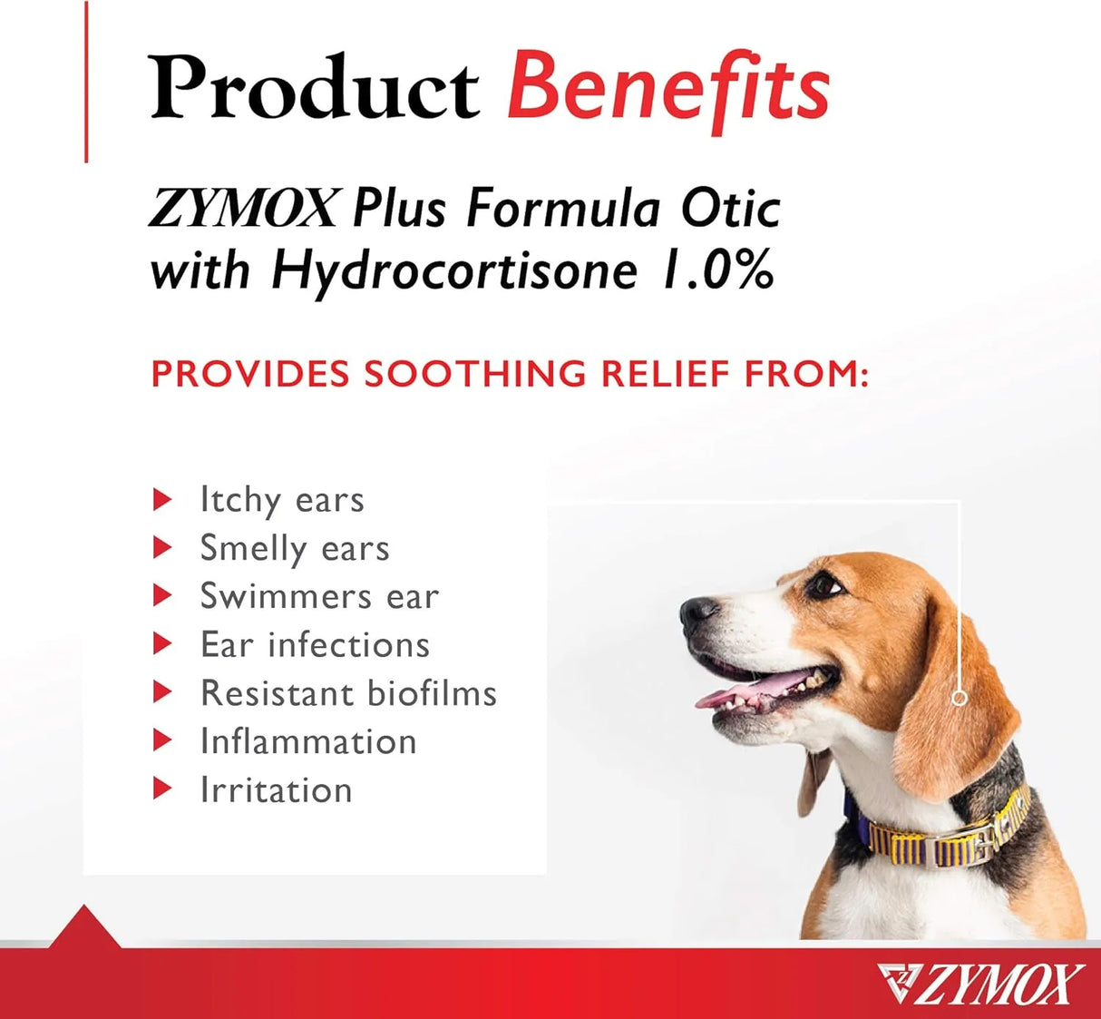 ZYMOX - Zymox Advanced Formula Otic Plus Enzymatic Ear Solution for Dogs and Cats 37Ml. - The Red Vitamin MX - Cuidado Del Oído De Perros - {{ shop.shopifyCountryName }}