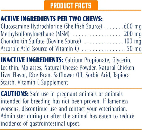 PROSENSE - ProSense Hip and Joint Solutions 60 Masticables - The Red Vitamin MX - Cuidado De Cadera Y Articulaciones Para Perros - {{ shop.shopifyCountryName }}