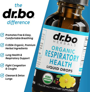 DR. BO - DR. BO Lung Detox Respiratory Health Drops 30Ml. - The Red Vitamin MX - Suplementos Alimenticios - {{ shop.shopifyCountryName }}