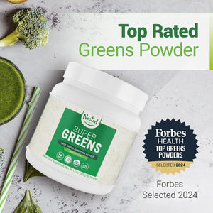 NESTED NATURALS - Nested Naturals Super Greens Daily Greens Superfood Powder 60 Servicios Original 480Gr. - The Red Vitamin MX - Suplementos Alimenticios - {{ shop.shopifyCountryName }}
