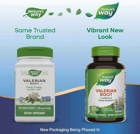 NATURE'S WAY - Nature's Way Valerian Root 100 Capsulas - The Red Vitamin MX - Suplementos Alimenticios - {{ shop.shopifyCountryName }}