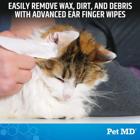 PET MD - Pet MD Advanced Ear Finger Wipes for Dogs & Cats 50 Toallitas - The Red Vitamin MX - Cuidado Del Oído De Perros - {{ shop.shopifyCountryName }}