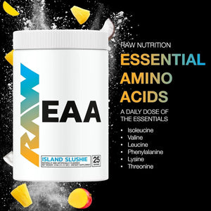 RAW - RAW EAA Amino Acids Powder 25 Servicios Island Slushie 315Gr. - The Red Vitamin MX - Suplementos Alimenticios - {{ shop.shopifyCountryName }}