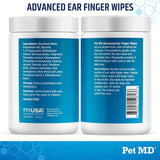 PET MD - Pet MD Advanced Ear Finger Wipes for Dogs & Cats 50 Toallitas - The Red Vitamin MX - Cuidado Del Oído De Perros - {{ shop.shopifyCountryName }}