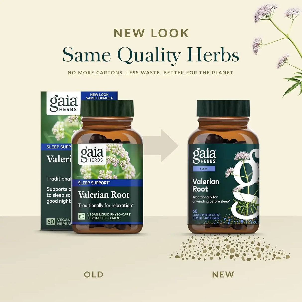 GAIA HERBS - Gaia Herbs Valerian Root 60 Capsulas - The Red Vitamin MX - Suplementos Alimenticios - {{ shop.shopifyCountryName }}