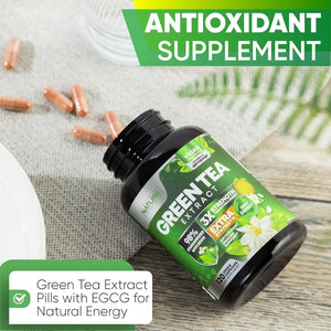 BUILT BY NATURE - Built by Nature Green Tea Extract 120 Capsulas - The Red Vitamin MX - Suplementos Alimenticios - {{ shop.shopifyCountryName }}