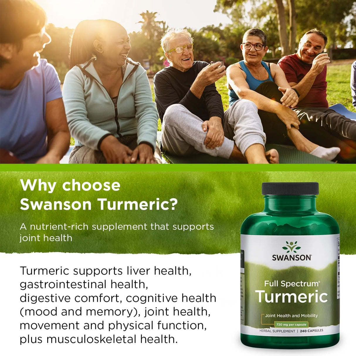 SWANSON - Swanson Turmeric Antioxidant 720Mg. 240 Capsulas - The Red Vitamin MX - Suplementos Alimenticios - {{ shop.shopifyCountryName }}