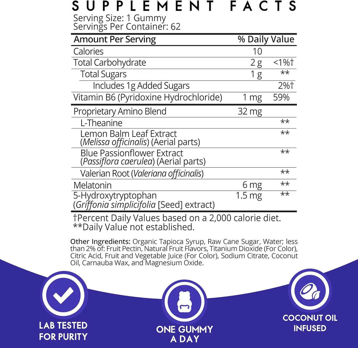 SUGARBEAR - Sugarbear Sleep Gummy Melatonin 6Mg. 62 Gomitas - The Red Vitamin MX - Suplementos Alimenticios - {{ shop.shopifyCountryName }}