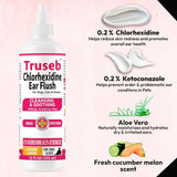 TRUSEB - Truseb Advanced Topical Dog Ear Wash 12 Fl.Oz. - The Red Vitamin MX - Cuidado Del Oído De Perros - {{ shop.shopifyCountryName }}