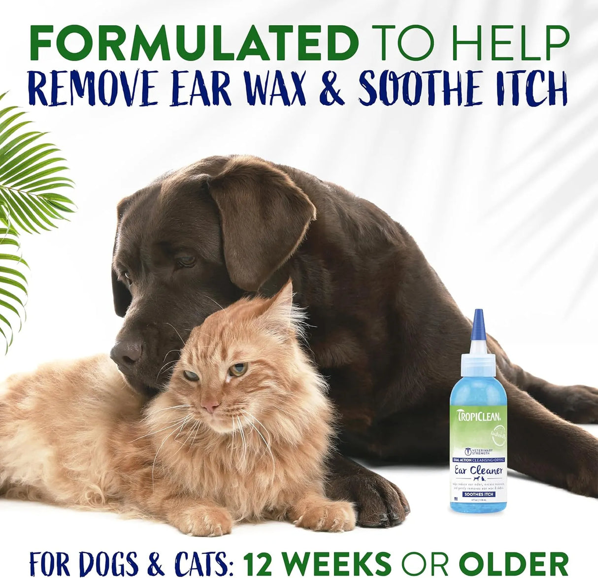 TROPICLEAN - TropiClean Dog Ear Cleaner 4 Fl.Oz. - The Red Vitamin MX - Cuidado Del Oído De Perros - {{ shop.shopifyCountryName }}