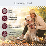 CHEW + HEAL - Chew + Heal Labs Omega Treats for Skin and Coat Lamb Flavor 180 Masticables - The Red Vitamin MX - Aceite De Pescado Para Perros - {{ shop.shopifyCountryName }}