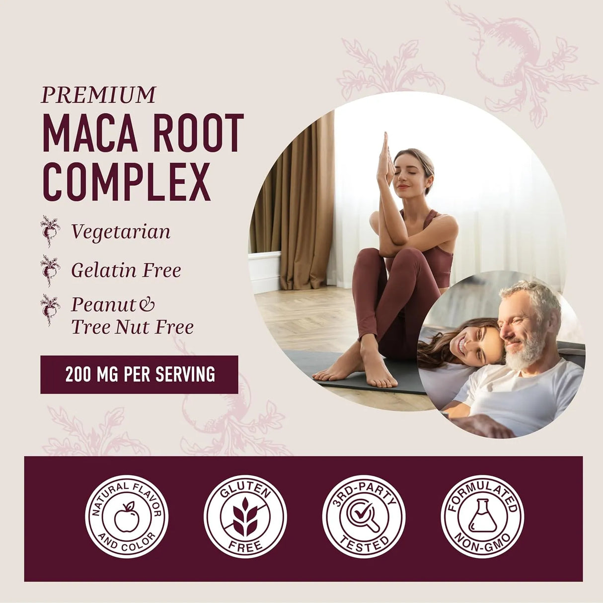 SM Nutrition - SMNutrition Maca Root Gummies with Natural Peach Flavor 60 Gomitas - The Red Vitamin MX - Suplementos Alimenticios - {{ shop.shopifyCountryName }}