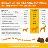 Zesty Paws Hip and Joint for Dogs Duck 250 Masticables