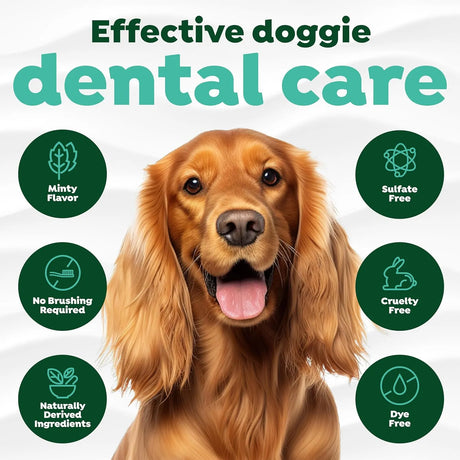 TROPICLEAN - TropiClean Fresh Breath Dental Foam Spray for Dogs & Cats 133Ml. - The Red Vitamin MX - Cuidado Dental Para Perros - {{ shop.shopifyCountryName }}