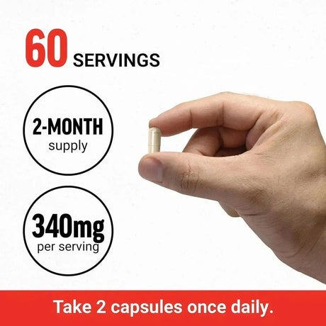 FORCE FACTOR - Force Factor Magnesium + L-Theanine 120 Capsulas - The Red Vitamin MX - Suplementos Alimenticios - {{ shop.shopifyCountryName }}