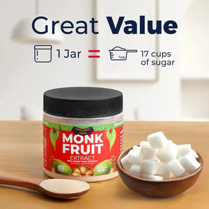 TRANSPARENCY FOODS - Transparency Foods 100% Monk Fruit Extract 42Gr. - The Red Vitamin MX - Suplementos Alimenticios - {{ shop.shopifyCountryName }}