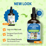 Pet Wellbeing Itch Support Gold for Cats 4 Fl.Oz.