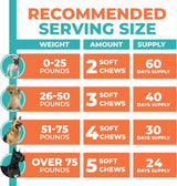 FUR & HEALTH - Fur & Health Glucosamine Chondroitin Hip & Joint Supplement for Dogs 120 Masticables - The Red Vitamin MX - Cuidado De Cadera Y Articulaciones Para Perros - {{ shop.shopifyCountryName }}