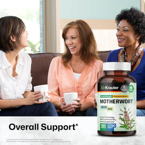 BIOKRAUTER - BIO KRAUTER Motherwort 1200Mg. 100 Capsulas - The Red Vitamin MX - Suplementos Alimenticios - {{ shop.shopifyCountryName }}