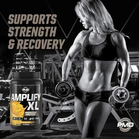 PMD SPORTS - PMD Sports Amplify XL Premium Whey Protein Mango Mania 24 Servicios 908Gr. - The Red Vitamin MX - Suplementos Alimenticios - {{ shop.shopifyCountryName }}