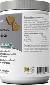 NATURVET - NaturVet Senior Advanced Incontinence Dog Supplement 120 Masticables - The Red Vitamin MX - Salud De Tracto Urinario Para Perros - {{ shop.shopifyCountryName }}