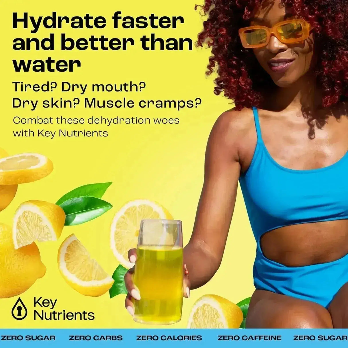 KEY NUTRIENTS - KEY NUTRIENTS Multivitamin Electrolytes Powder Lemonade 90 Servicios 360Gr. - The Red Vitamin MX - Suplementos Alimenticios - {{ shop.shopifyCountryName }}