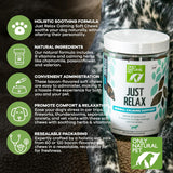 Only Natural Pet Just Relax Herbal Calming Soft Chews for Dogs 120 Masticables
