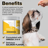 PAWLIFE - Pawlife Omega 3 Fish Oil Dog Vitamins Salmon Flavor 60 Masticables - The Red Vitamin MX - Aceite De Pescado Para Perros - {{ shop.shopifyCountryName }}