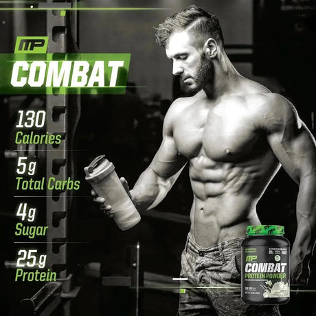 MUSCLEPHARM - MusclePharm Combat Protein Powder Vanilla 26 Servicios 2 Lbs. - The Red Vitamin MX - Suplementos Alimenticios - {{ shop.shopifyCountryName }}