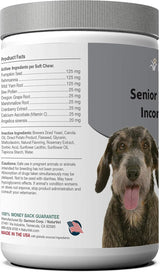 NATURVET - NaturVet Senior Advanced Incontinence Dog Supplement 120 Masticables - The Red Vitamin MX - Salud De Tracto Urinario Para Perros - {{ shop.shopifyCountryName }}