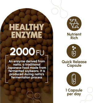 ZENAVEA - Zenavea Nattokinase 2000 FU 270 Capsulas - The Red Vitamin MX - Suplementos Alimenticios - {{ shop.shopifyCountryName }}