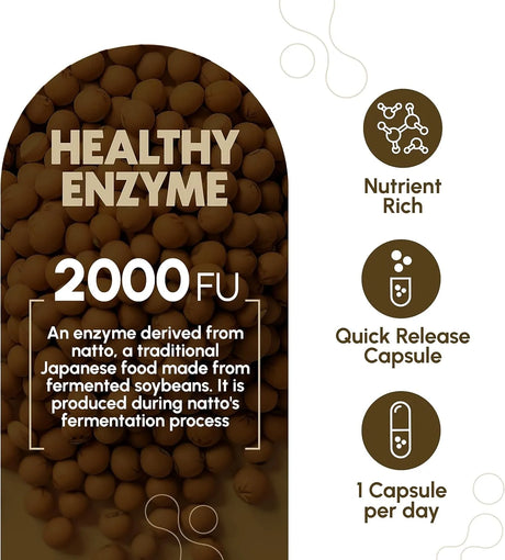 ZENAVEA - Zenavea Nattokinase 2000 FU 270 Capsulas - The Red Vitamin MX - Suplementos Alimenticios - {{ shop.shopifyCountryName }}