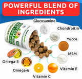 BARK&SPARK - BARK&SPARK Glucosamine Chondroitin Dog Hip & Joint 120 Masticables - The Red Vitamin MX - Cuidado De Cadera Y Articulaciones Para Perros - {{ shop.shopifyCountryName }}