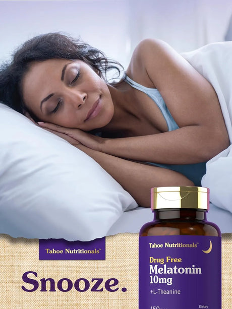 TAHOE NUTRITIONALS - Tahoe Nutritionals Melatonin 10Mg. 150 Tabletas - The Red Vitamin MX - Suplementos Alimenticios - {{ shop.shopifyCountryName }}