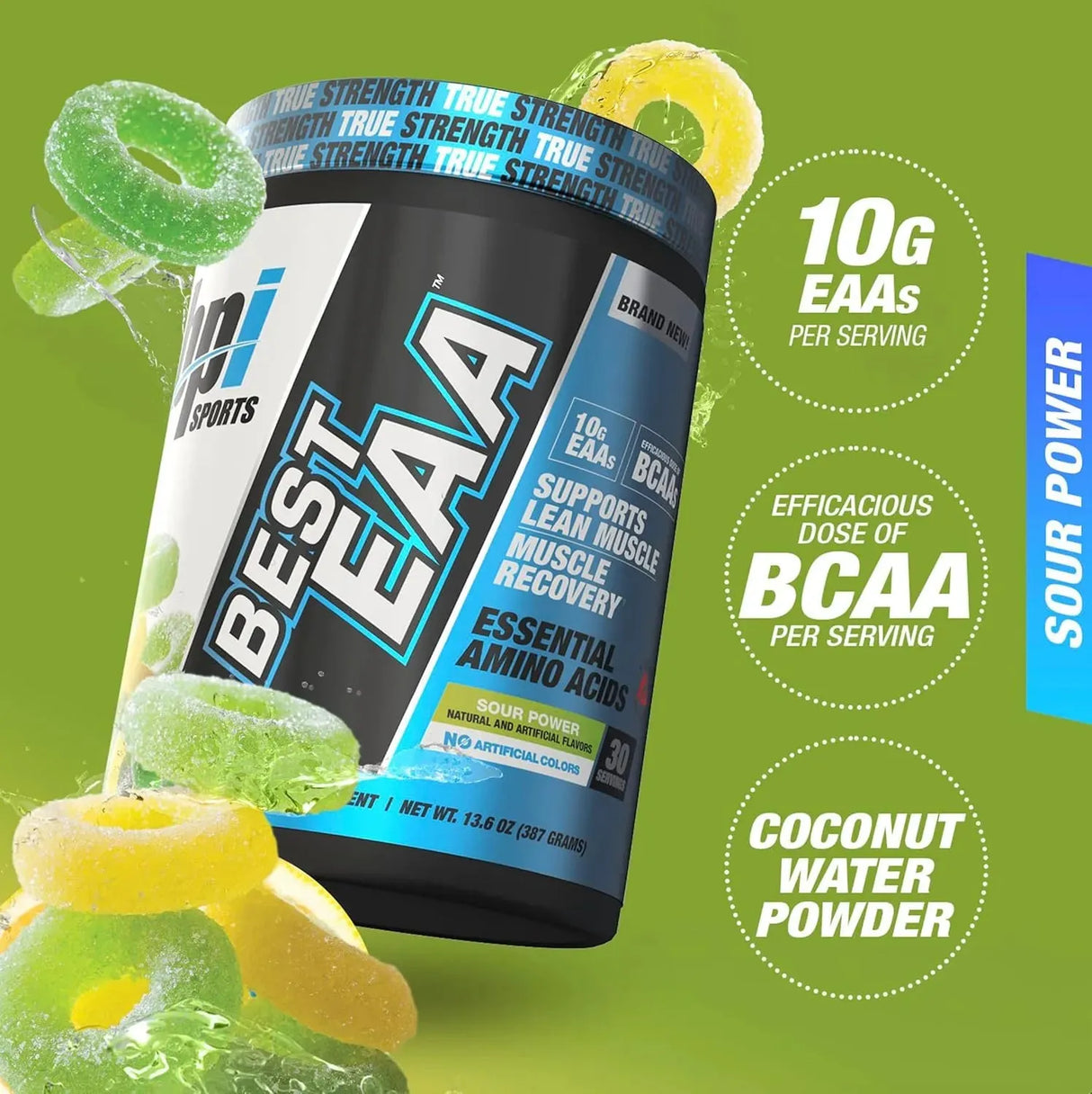 BPI SPORTS - BPI Sports Essential Amino Acids EAA Powder Sour Power 387Gr. - The Red Vitamin MX - Suplementos Alimenticios - {{ shop.shopifyCountryName }}