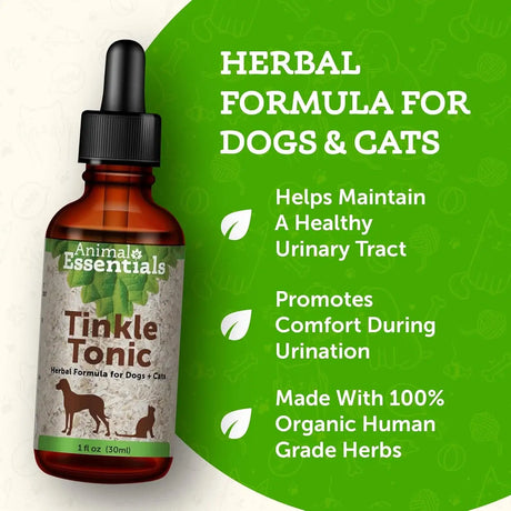 ANIMAL ESSENTIALS - Animal Essentials Tinkle Tonic for Dogs & Cats 1 Fl.Oz. - The Red Vitamin MX - Salud De Tracto Urinario Para Perros - {{ shop.shopifyCountryName }}