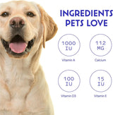 WONDER PAWS - WONDER PAWS Premium Multivitamin for Dogs 60 Masticables - The Red Vitamin MX - Multivitamínicos Para Perros - {{ shop.shopifyCountryName }}