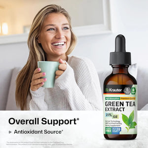 BIOKRAUTER - Bio Krauter Green Tea Extract Liquid Drops 2 Fl.Oz. - The Red Vitamin MX - Suplementos Alimenticios - {{ shop.shopifyCountryName }}