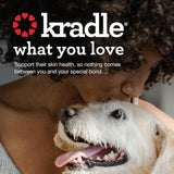 Kradle Skin Recovery Chews for Dogs 75 Masticables  Biotin Collagen Zinc + Anti-Itch Spray 4 Fl.Oz.